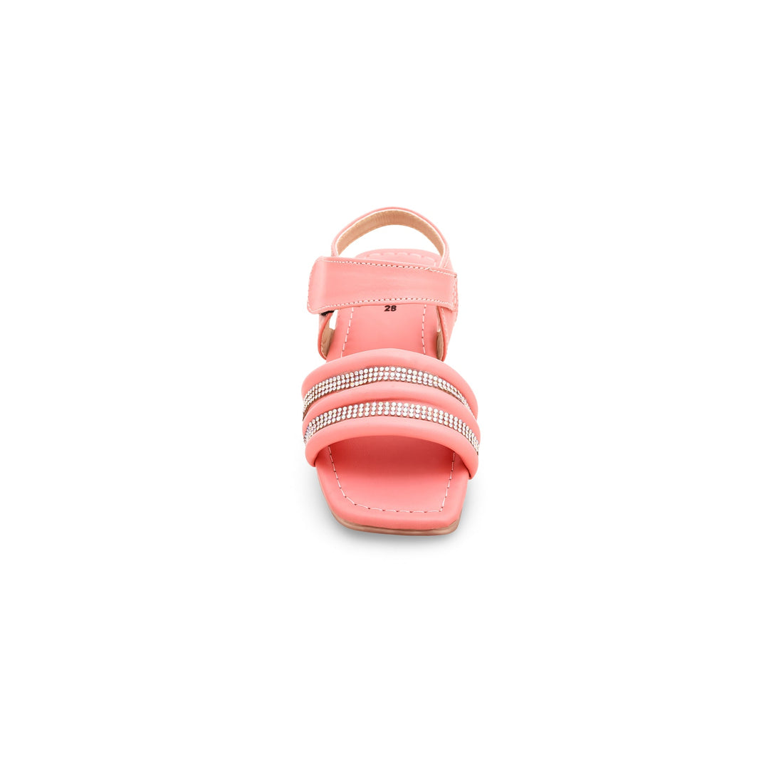 Girls Pink Formal Sandal KD7924