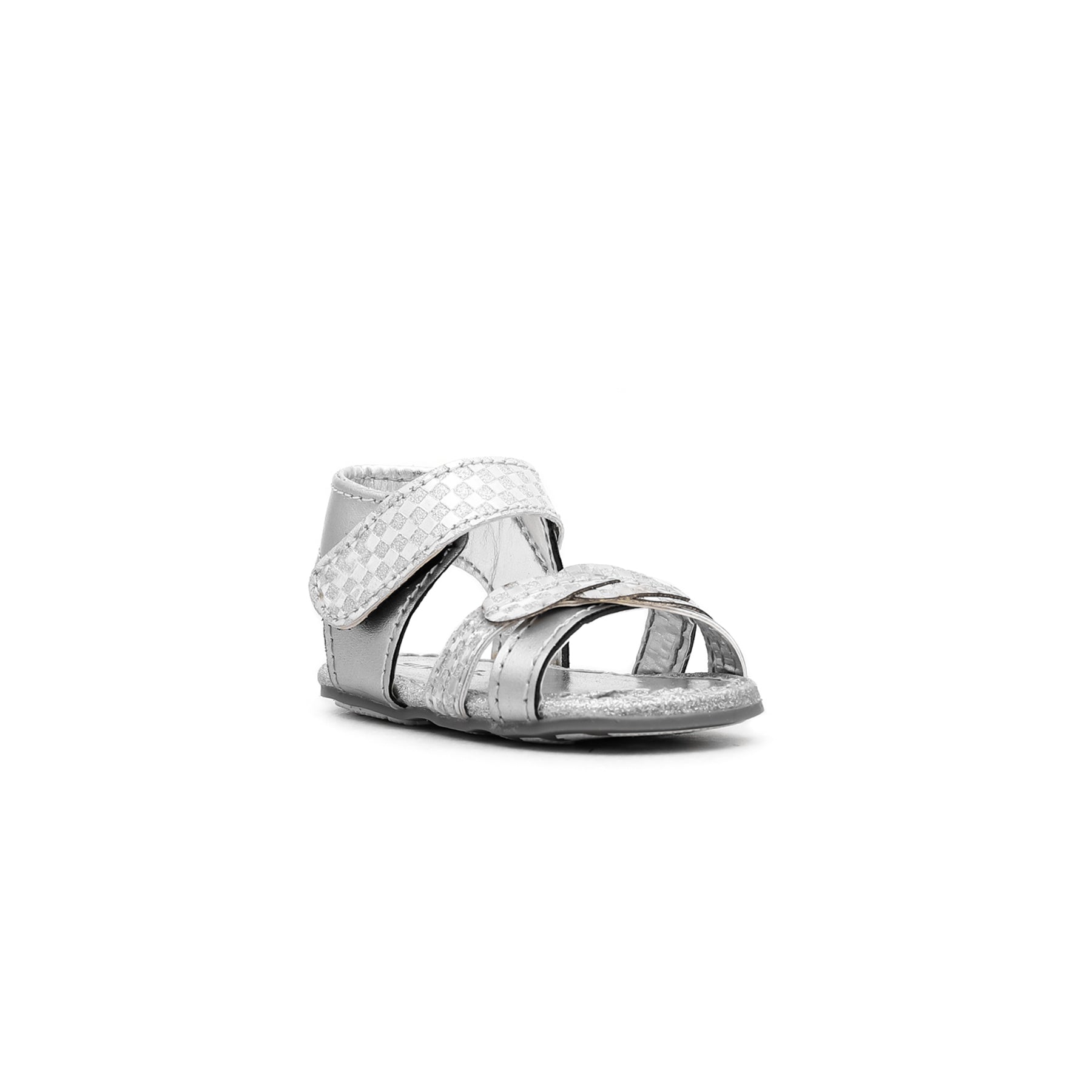 Babies Silver Casual Sandal KD7948
