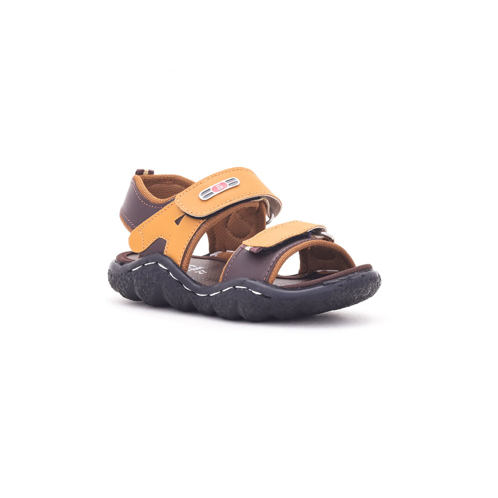 Mustard Color Boys Formal Sandals KD9060