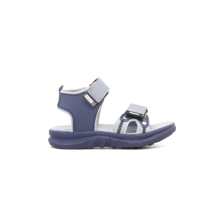 Boys Grey Formal Sandal KD9265