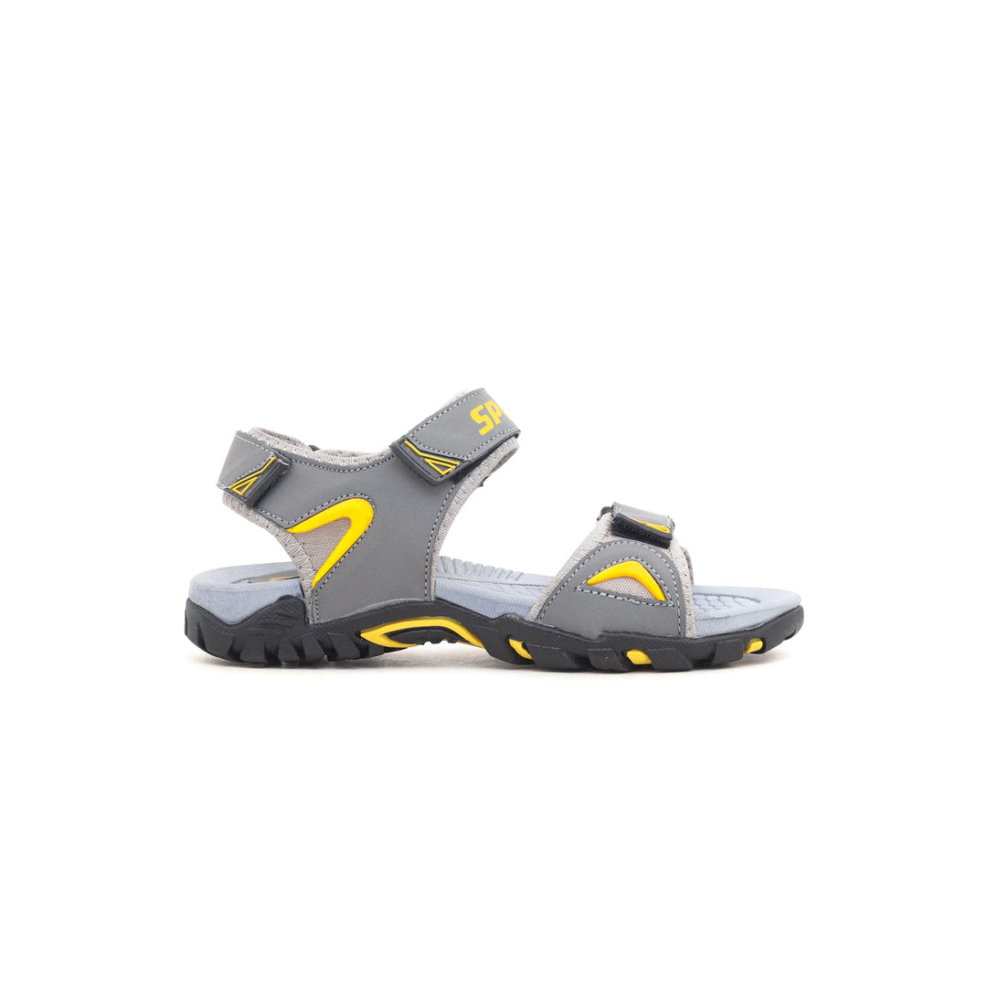 Boys Grey Casual Sandal KD9277