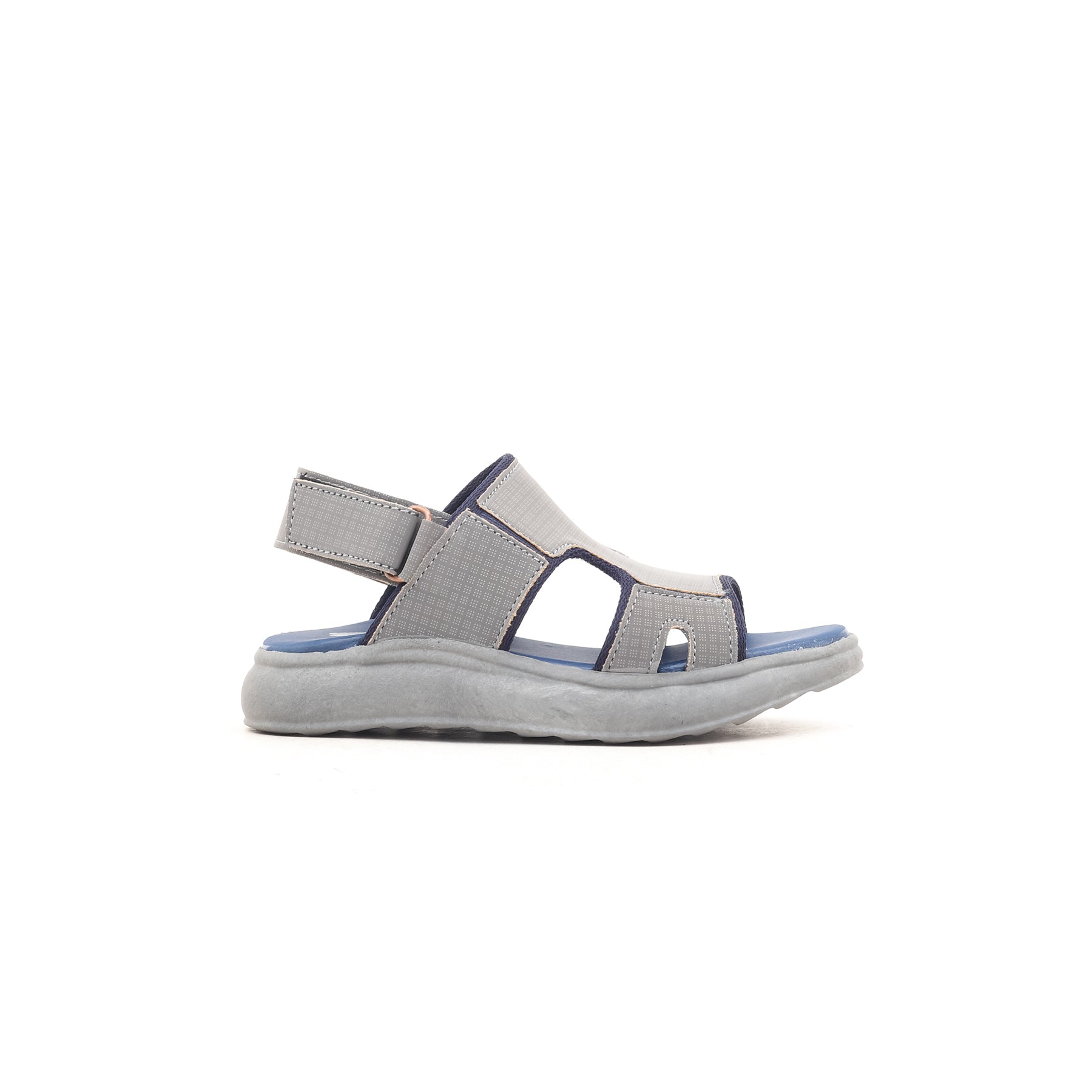 Boys Grey Casual Sandal KD9300