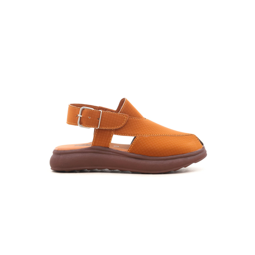 Boys Rust Peshawari Chappal KD9302