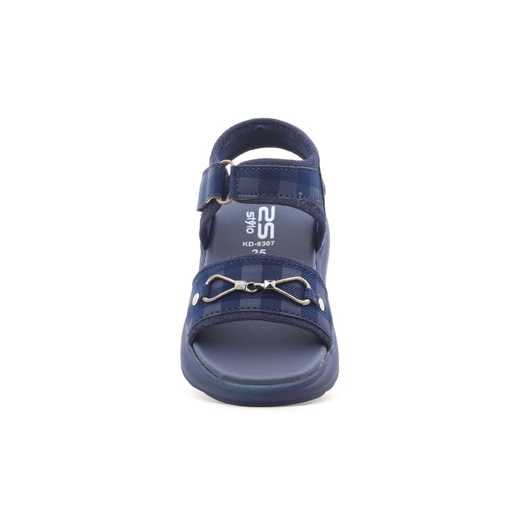 Boys Navy Formal Sandal KD9307