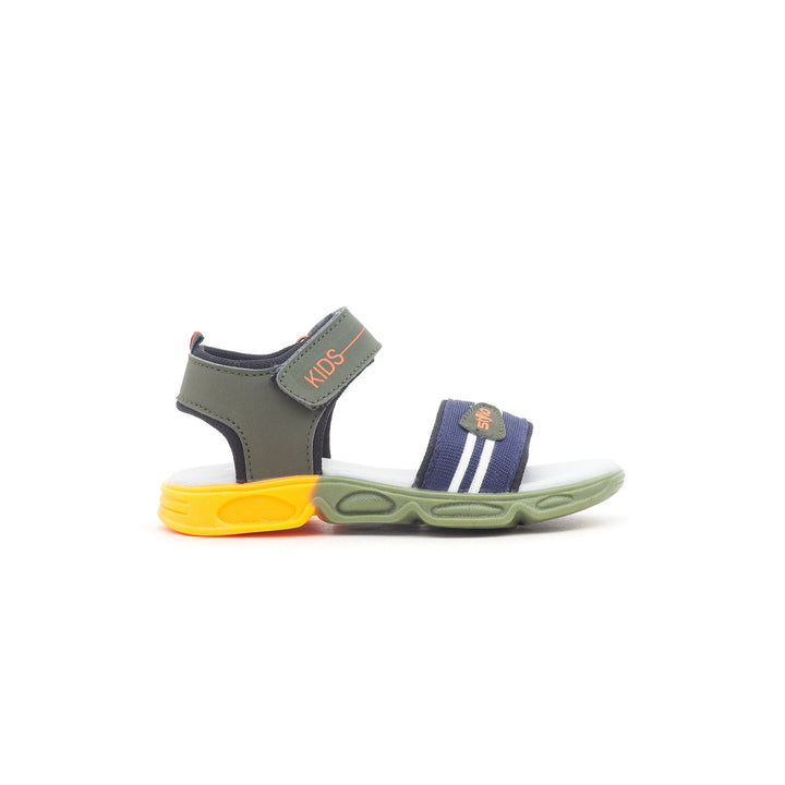 Boys Navy Casual Sandal KD9352