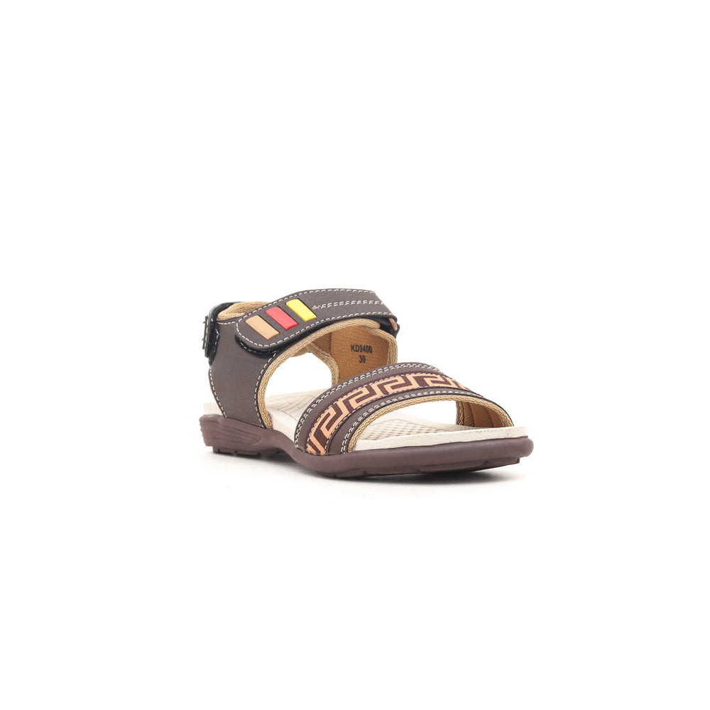 Boys Brown Formal Sandal KD9400