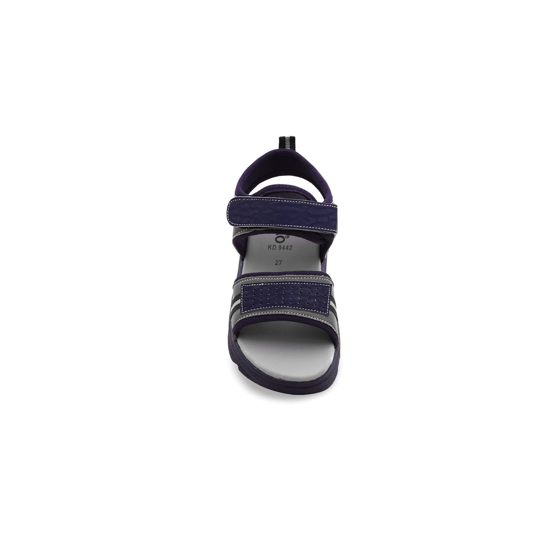 Boys Navy Formal Sandal KD9442