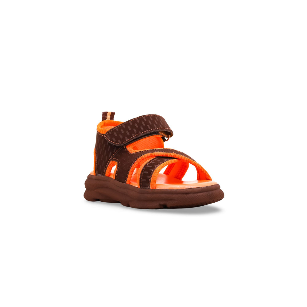 Boys Orange Casual Sandal KD9447