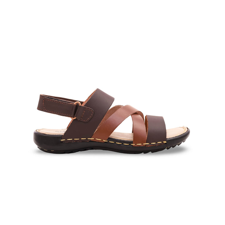 Boys Brown Formal Sandal KD9465