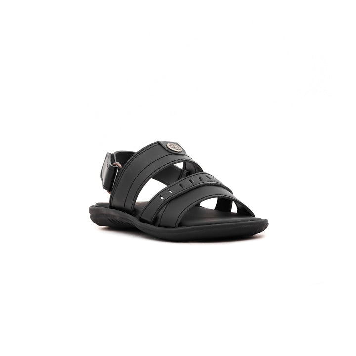 Boys Black Formal Sandal KD9471