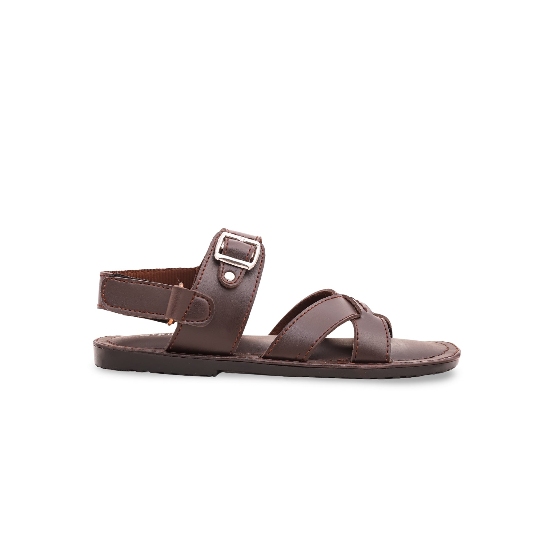 Boys Brown Formal Sandal KD9473