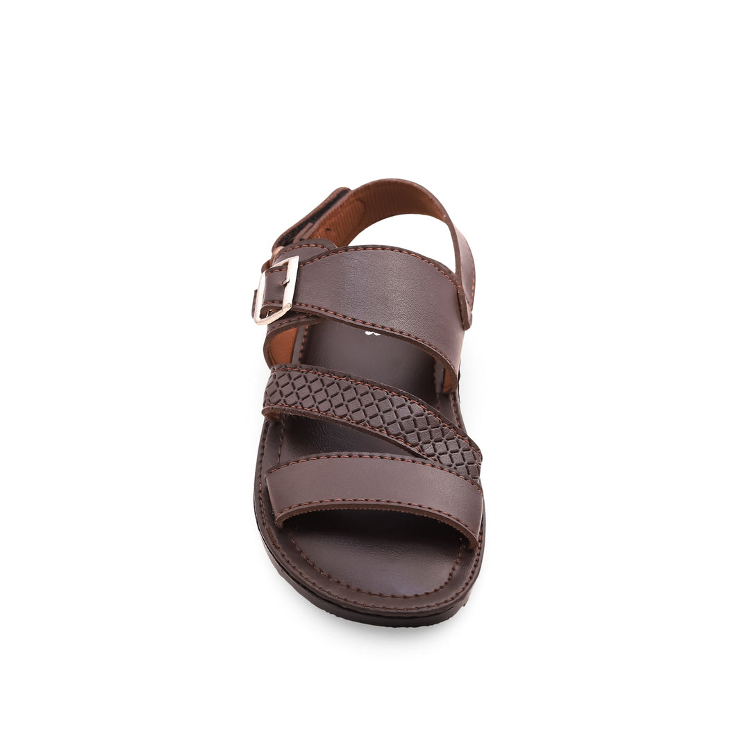 Boys Coffee Formal Sandal KD9474