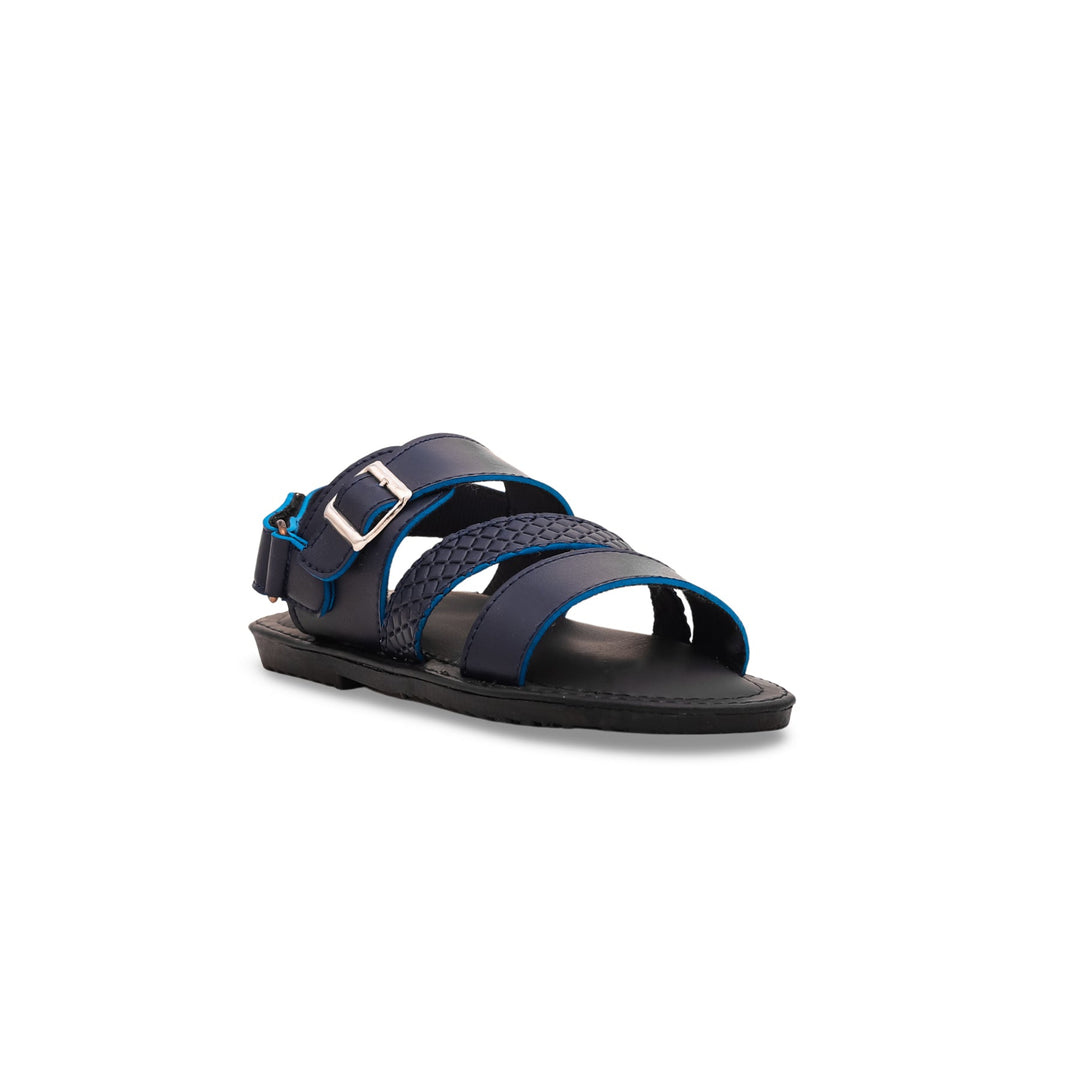 Boys Navy Formal Sandal KD9474