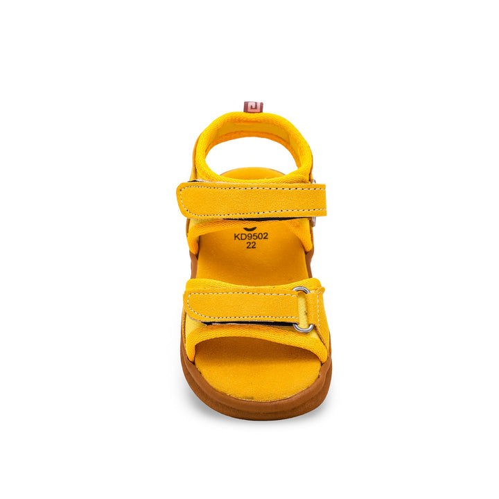 Boys Yellow Casual Sandal KD9502