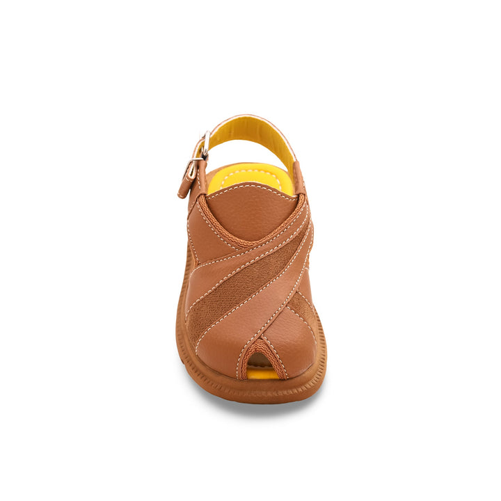 Boys Mustard Peshawari Chappal KD9516