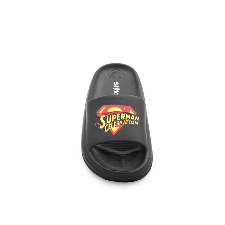 Boys Black Casual Flip Flop KD9548