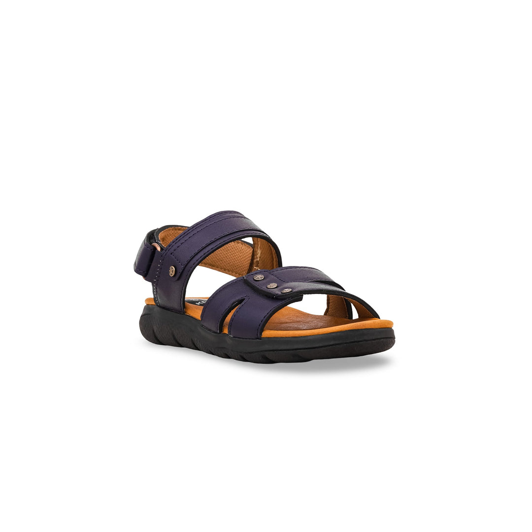 Boys Navy Formal Sandal KD9578