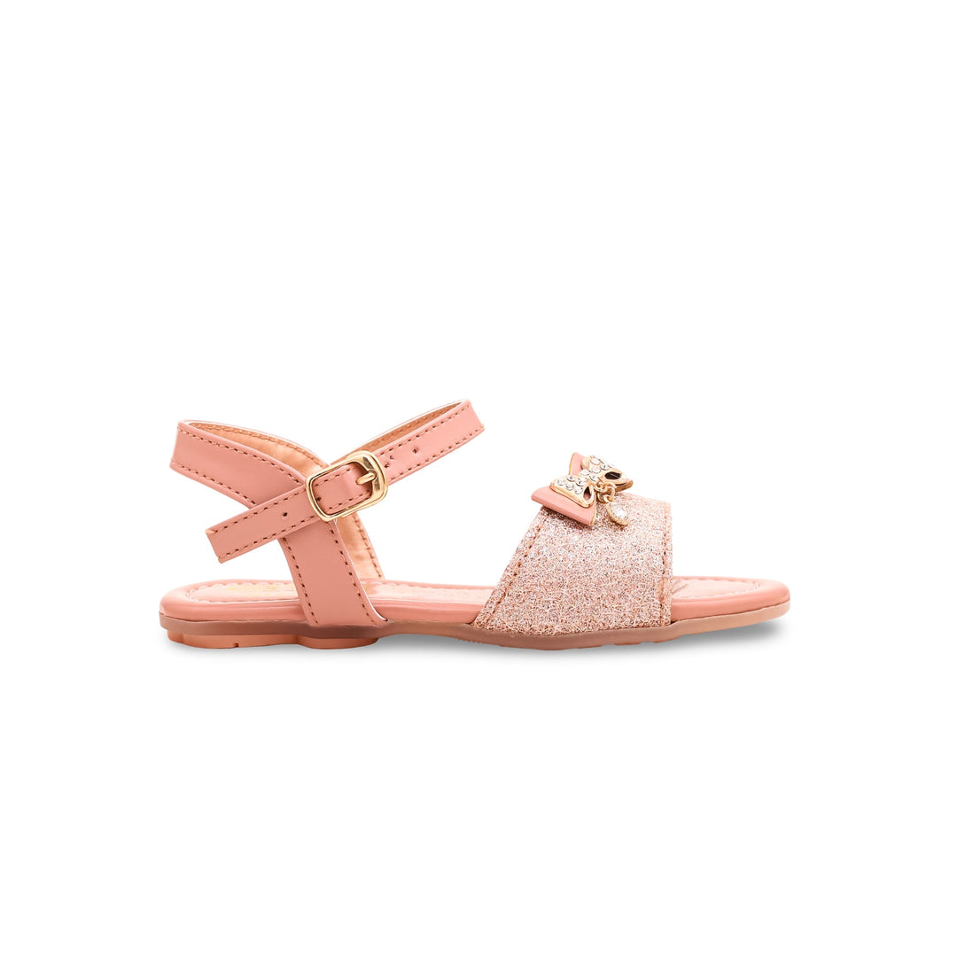 Girls Pink Formal Sandal KD9590