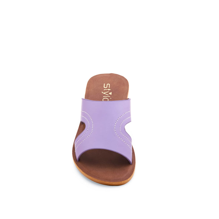 Girls Purple Casual Slipper KD9599