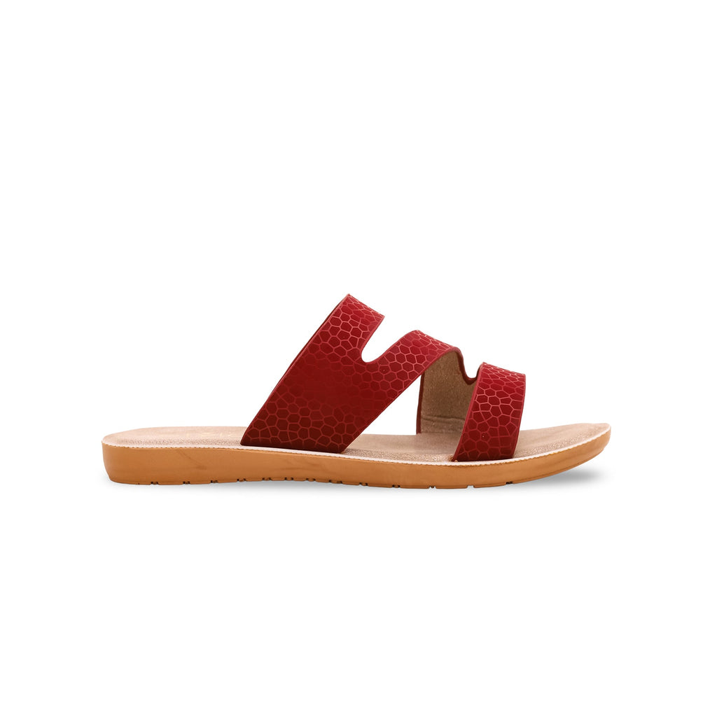 Bata Pakistan Bata Casual Slippers For Ladies Girls Red Casual