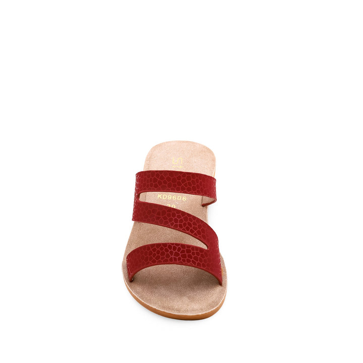 Girls Red Casual Slipper KD9606