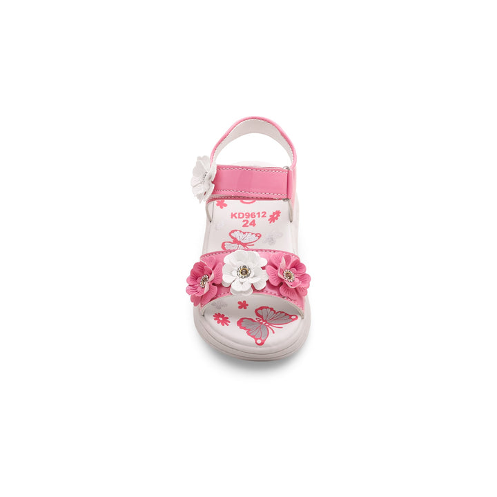 Girls Pink Casual Sandal KD9612