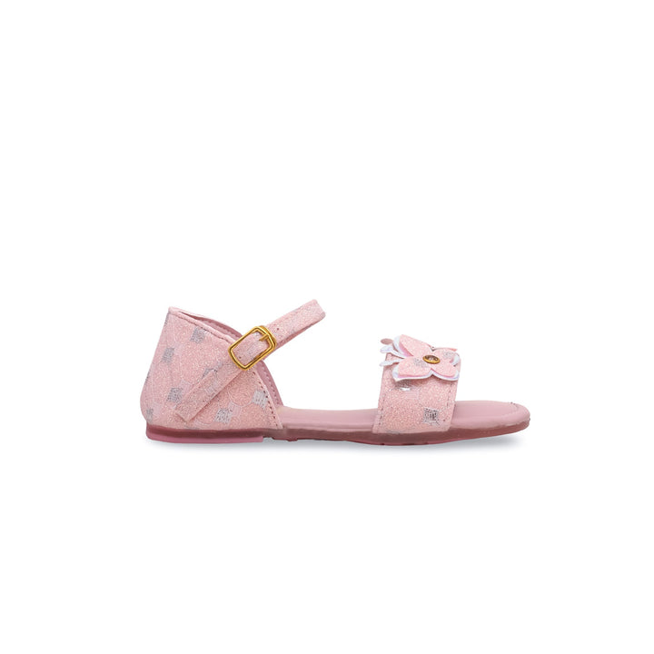 Girls Pink Formal Sandal KD9622