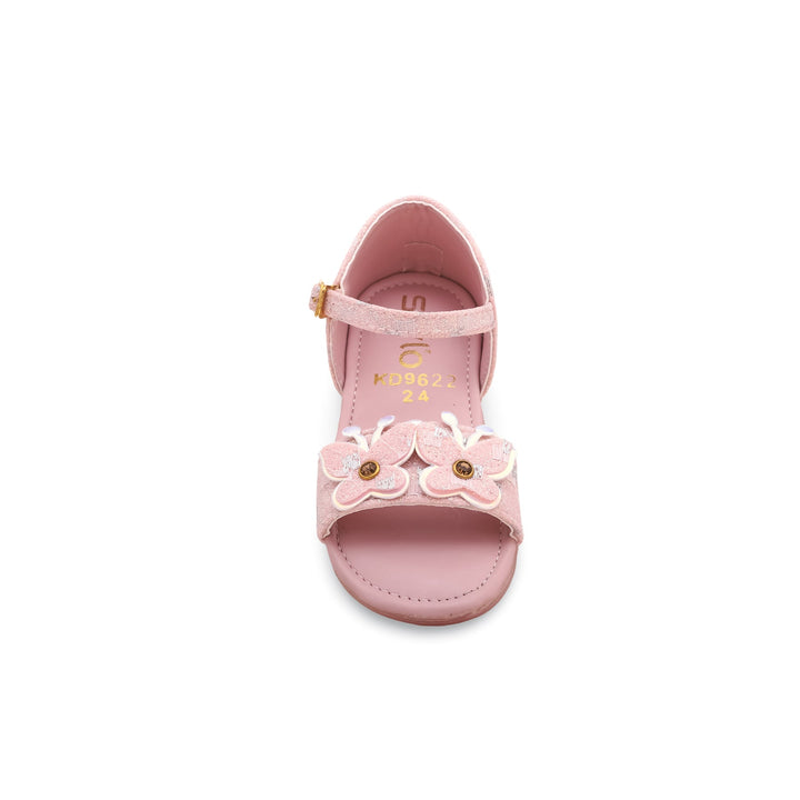 Girls Pink Formal Sandal KD9622