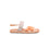 Girls Peach Formal Sandal KD9643