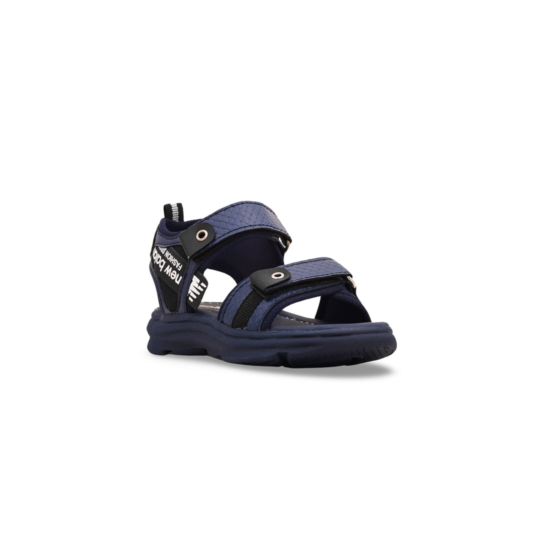 Boys Navy Casual Sandal KD9670