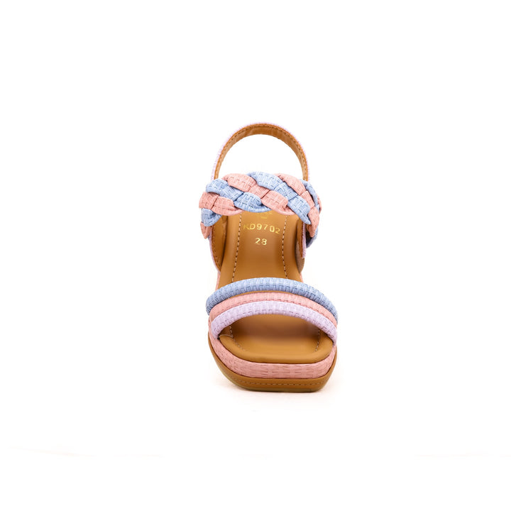 Girls Pink Formal Sandal KD9702