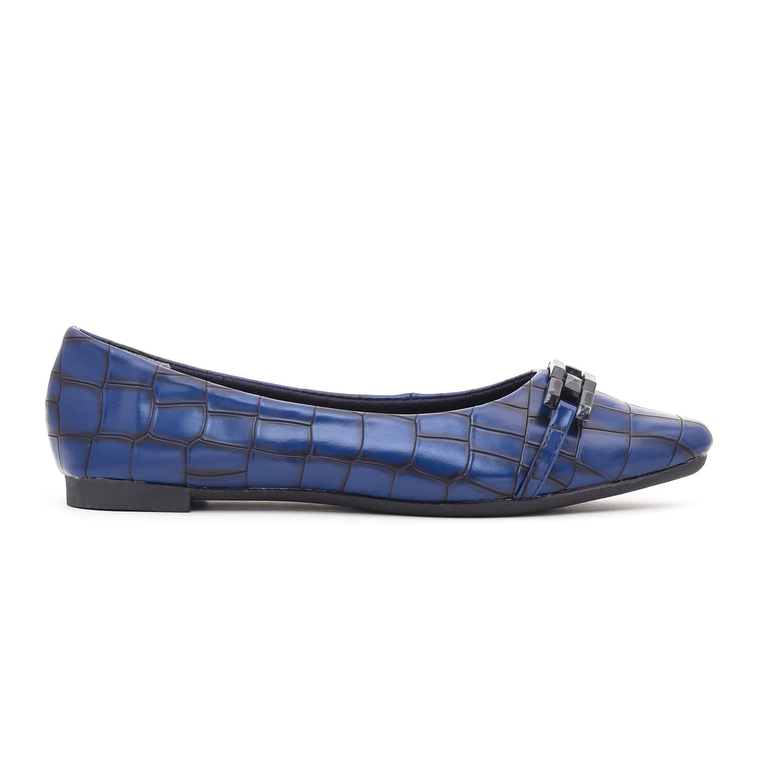 Blue Winter Pumps LWN302