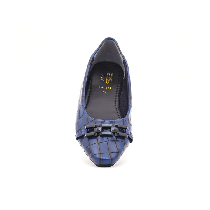 Blue Winter Pumps LWN302