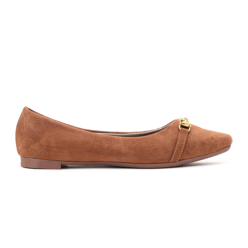 Brown Winter Pumps LWN303