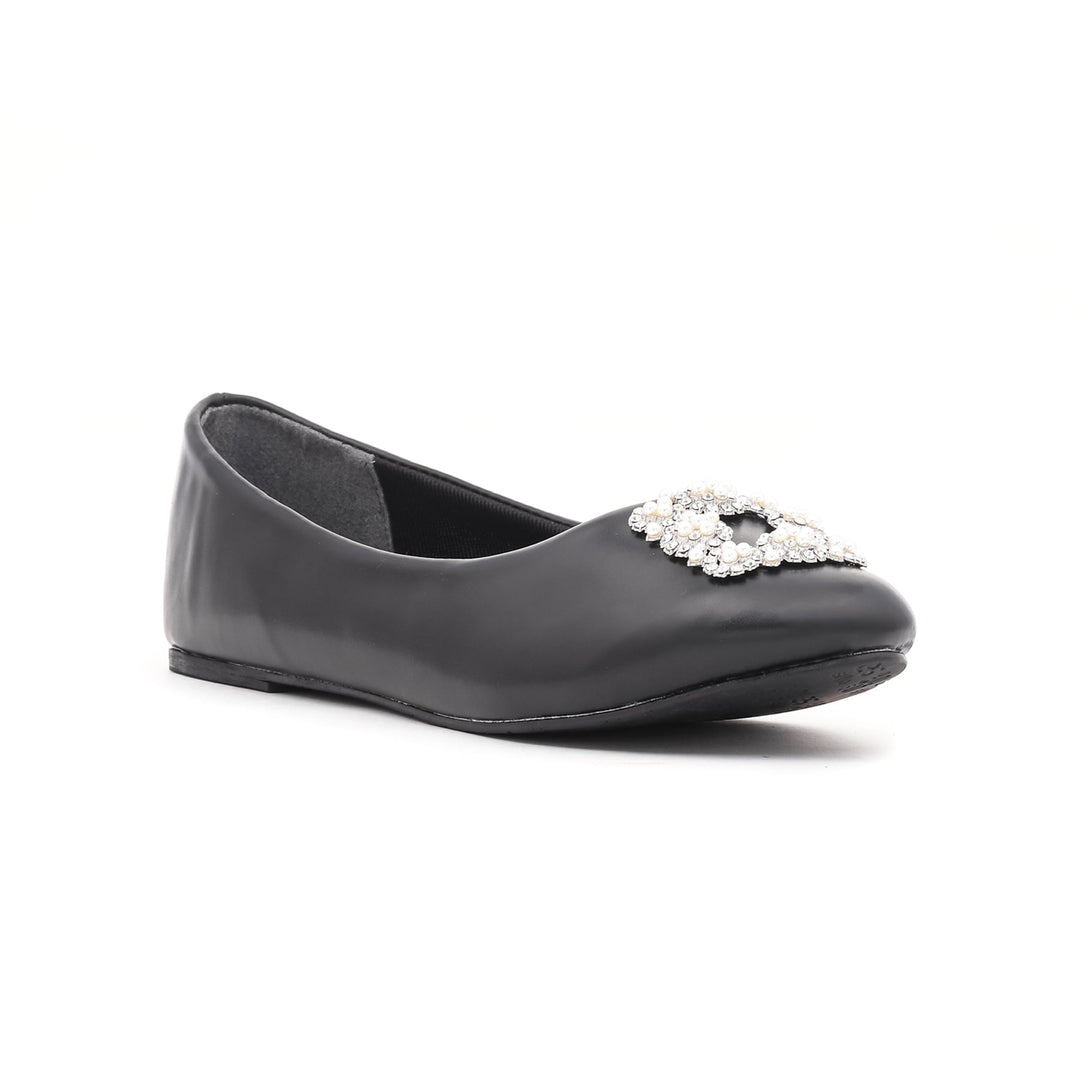 Black Winter Pumps LWN305