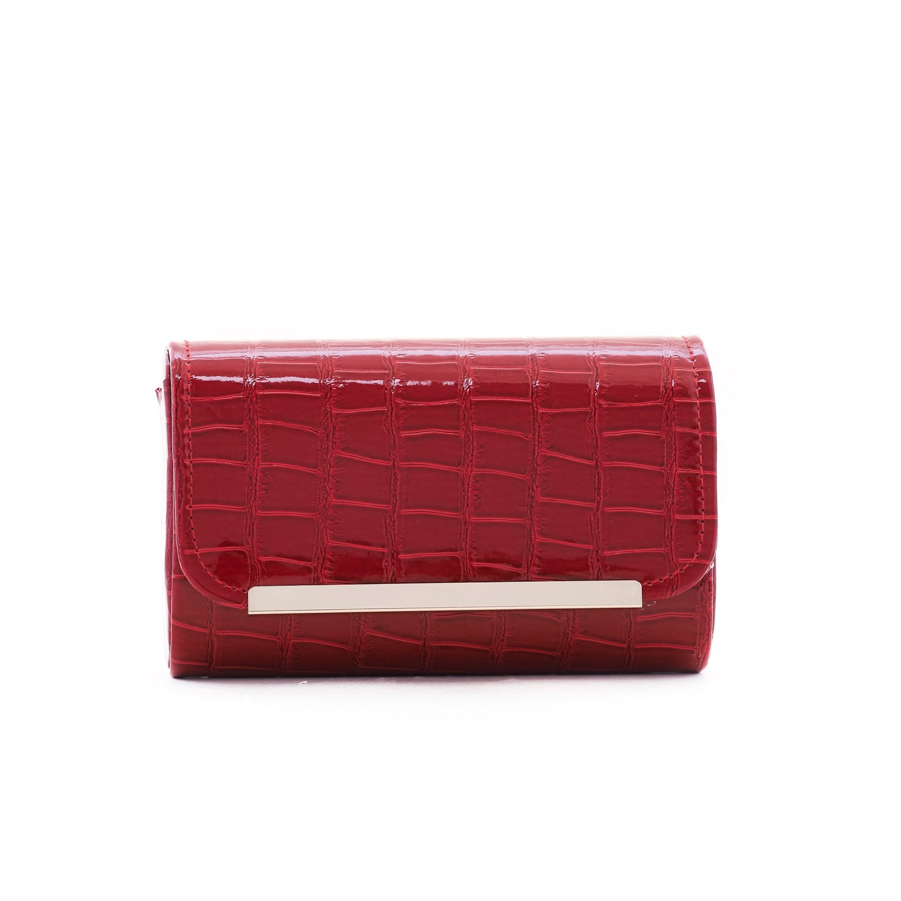 Maroon Casual Clutch P14591