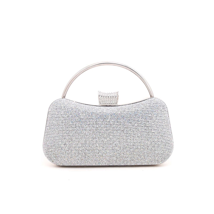 Silver Bridal Clutch P14998
