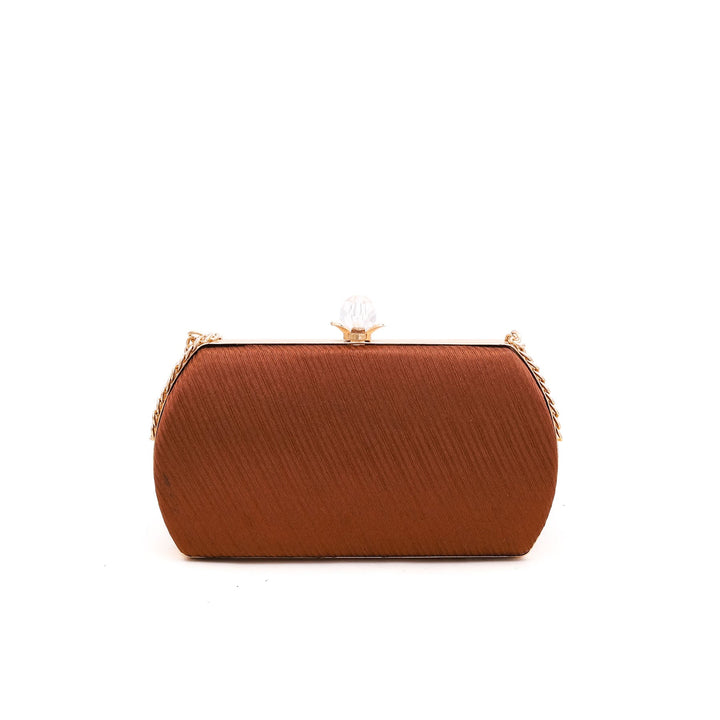 Brown Formal Clutch p15045