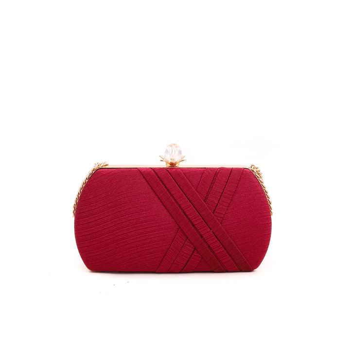 Maroon Formal Clutch p15045