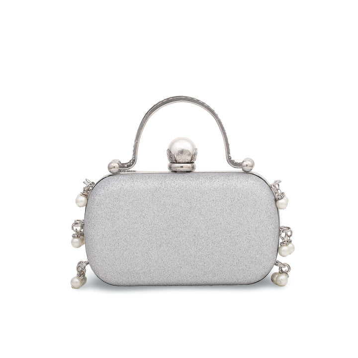 Silver Bridal Clutch P15066