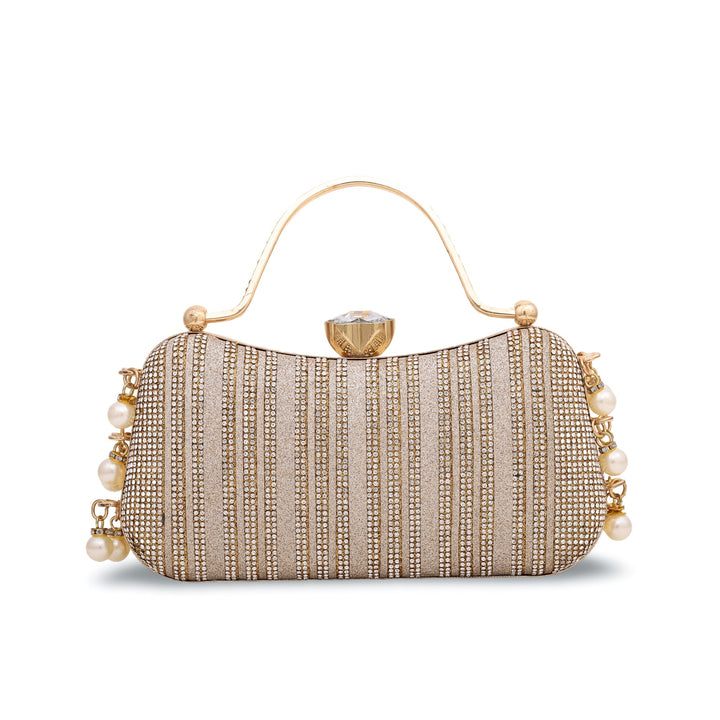 Golden Bridal Clutch P15079