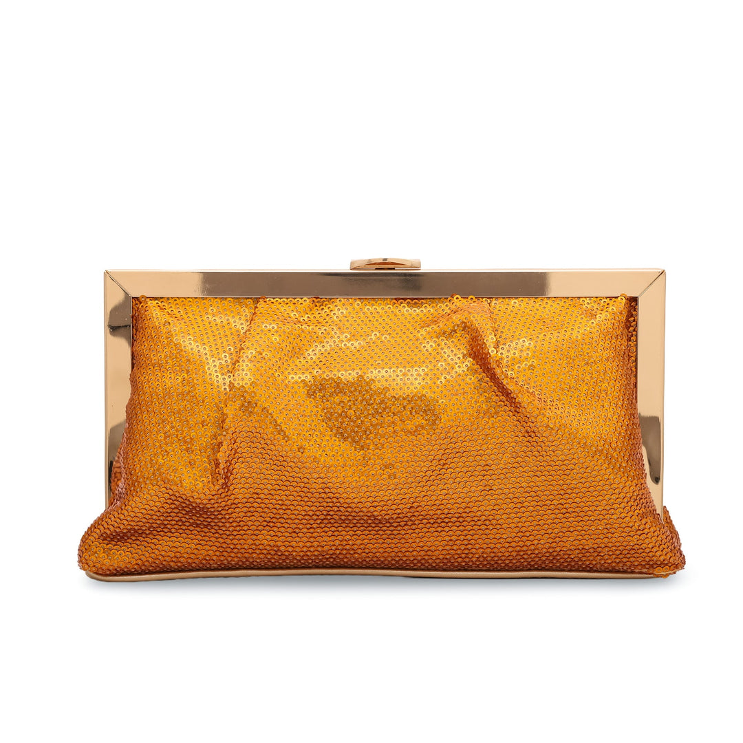 AB Golden Fancy Clutch P23837