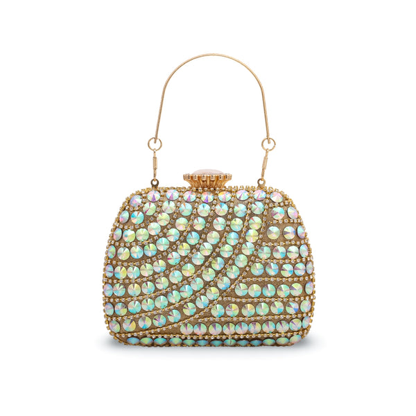 AB Golden Fancy Clutch P23840