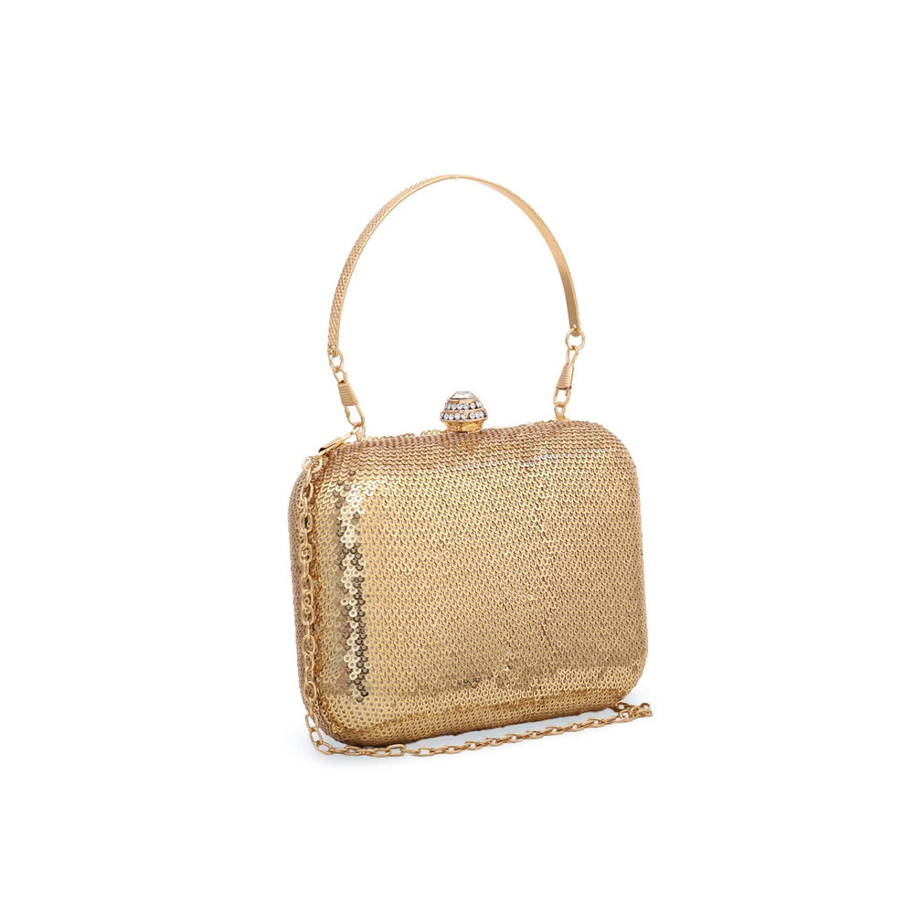 Golden Fancy Clutch P23843