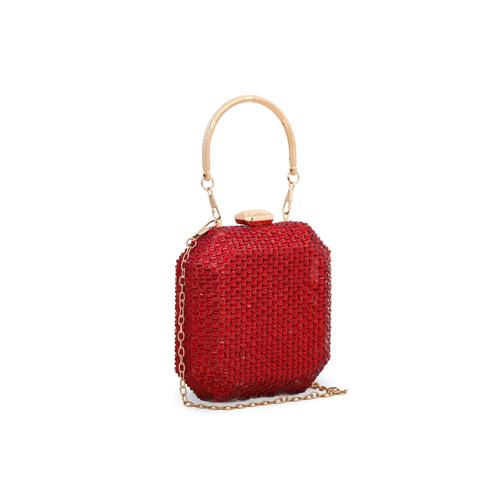 Red Fancy Clutch P23844