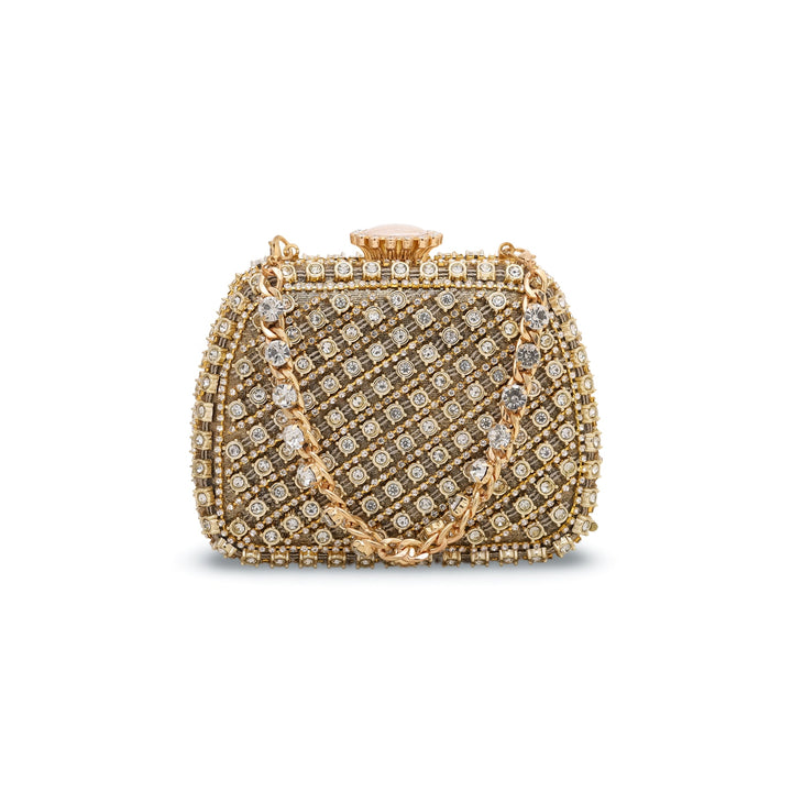 Golden Fancy Clutch P23847