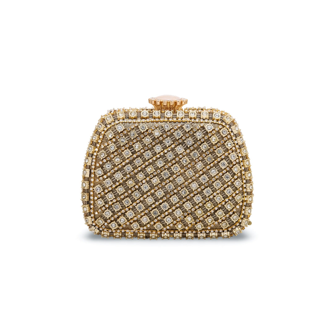 Golden Fancy Clutch P23847