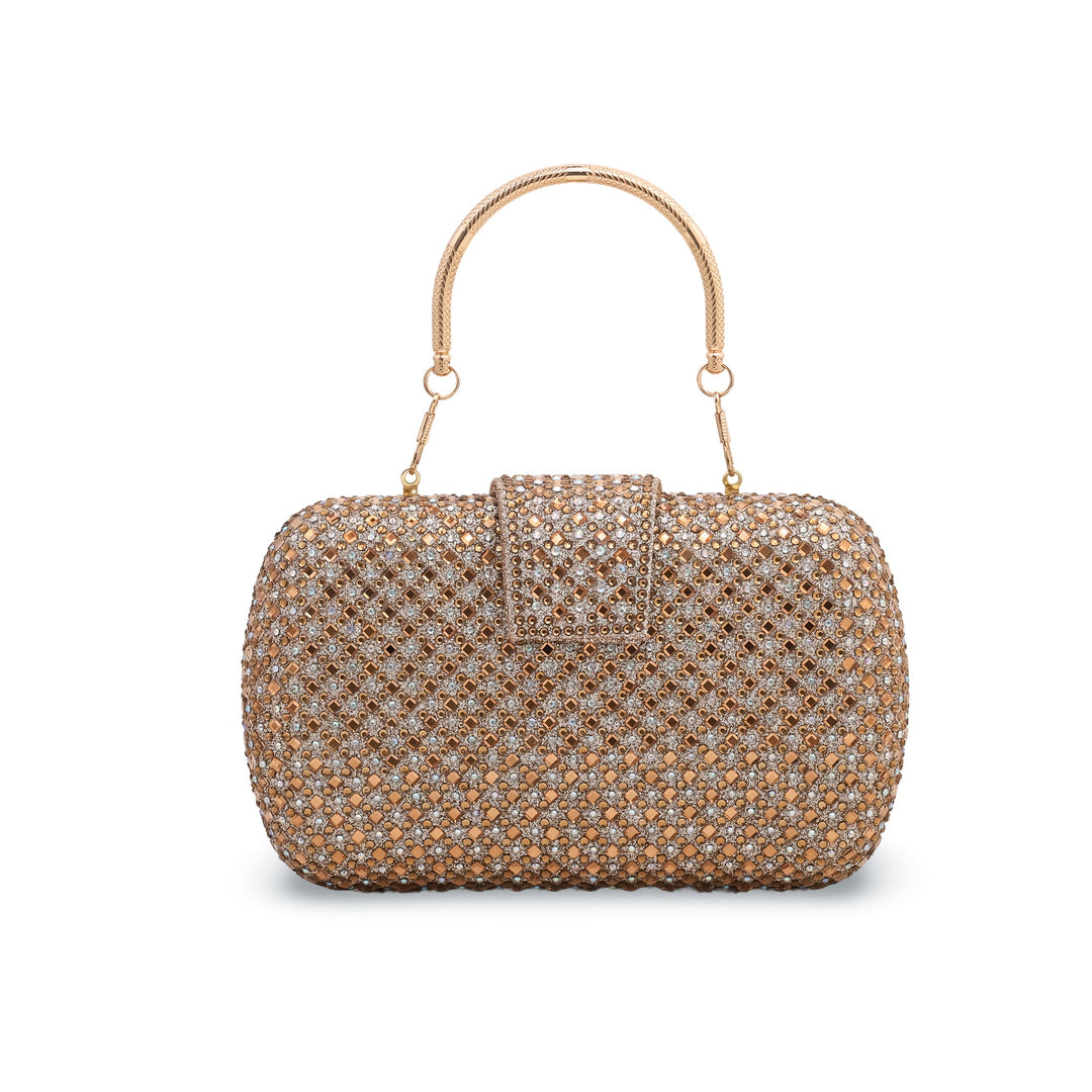 Golden Fancy Clutch P23851