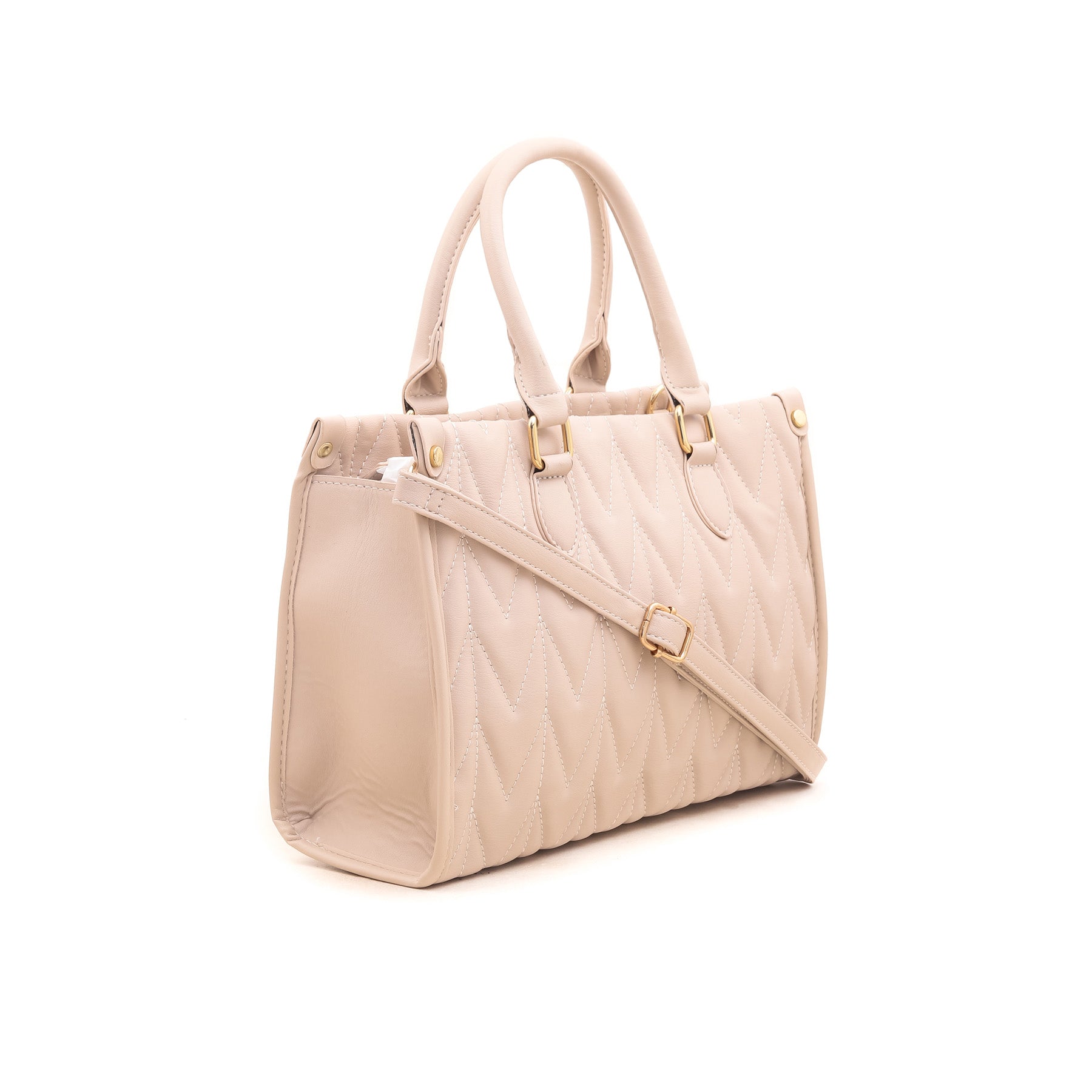Cream Formal Hand Bag P35018