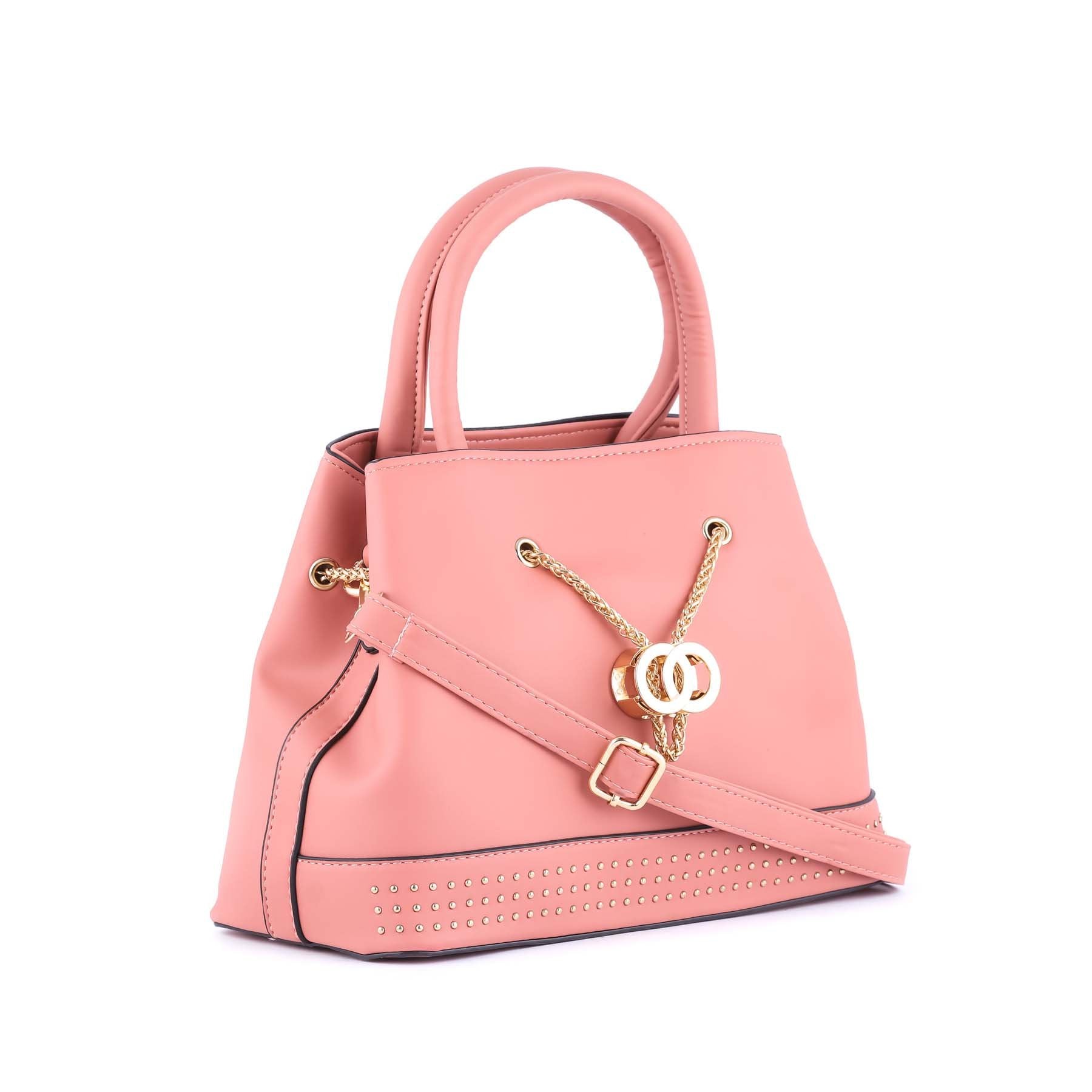 Pink Color Formal Hand Bag P35186